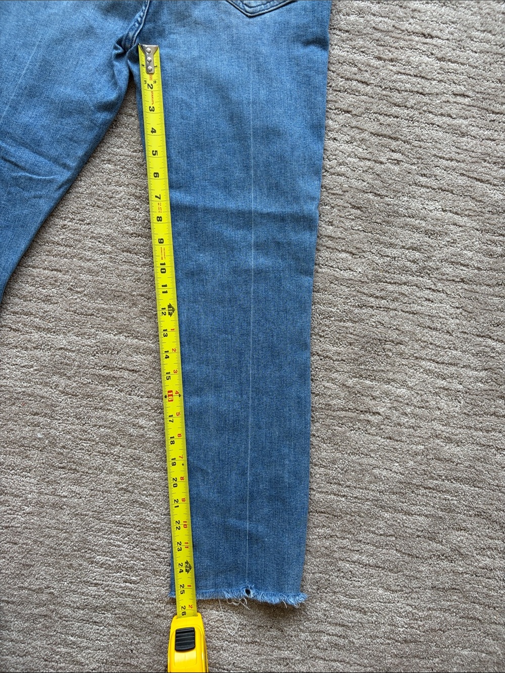 MOTHER MID RISE DAZZLER ANKLE FRAY - Picture 5 of 5